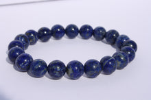 Load image into Gallery viewer, Saphire Blue Quartz Bead Bracelet
