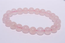 Load image into Gallery viewer, Rose Quartz Bead Bracelet
