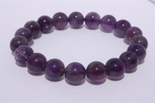 Load image into Gallery viewer, Purple Quartz Bead Bracelet
