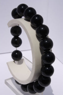 Lava Bead Black Obsidian Bracelet – Royal Suzie